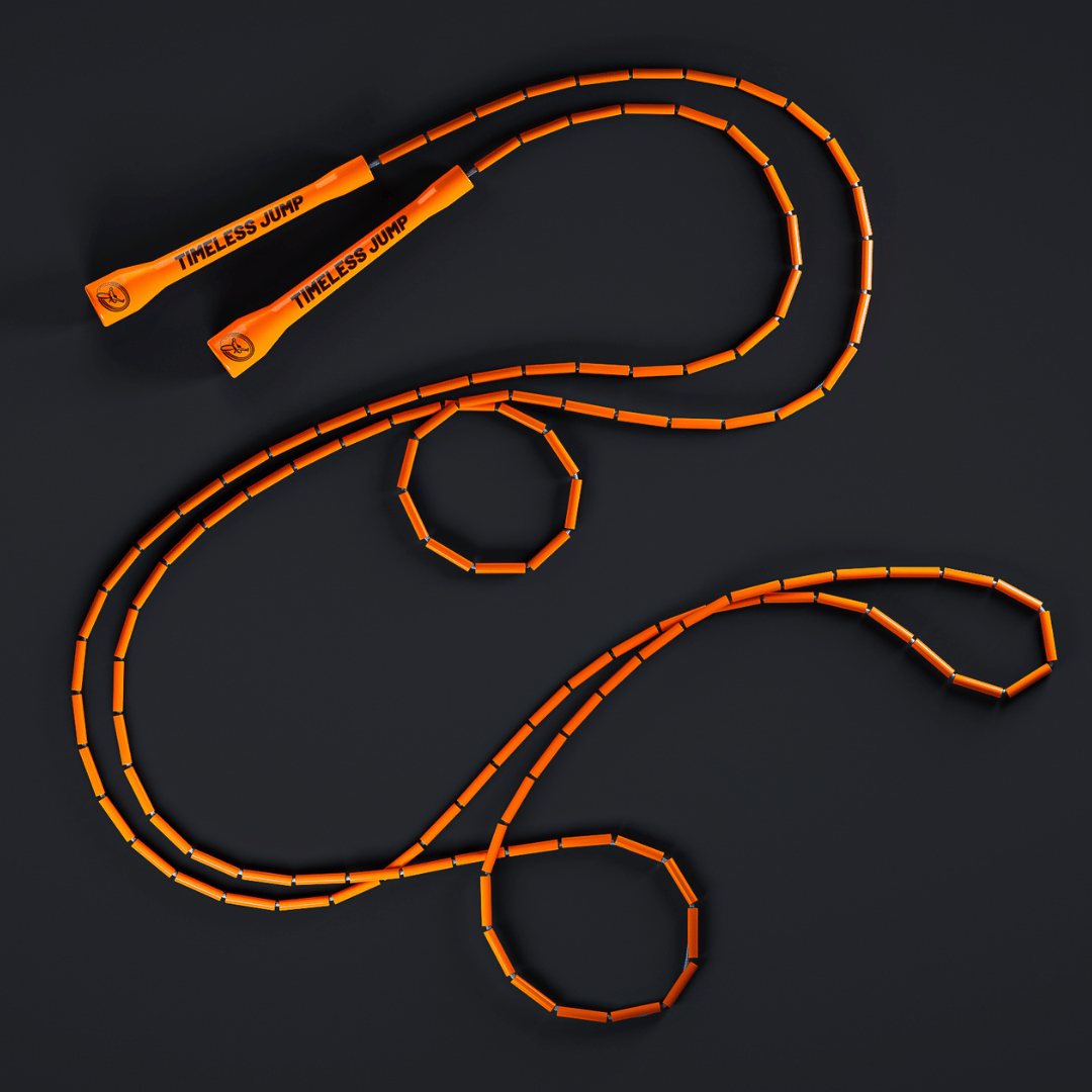 Timeless Jump™ Rope - Beaded | Orange Blaze